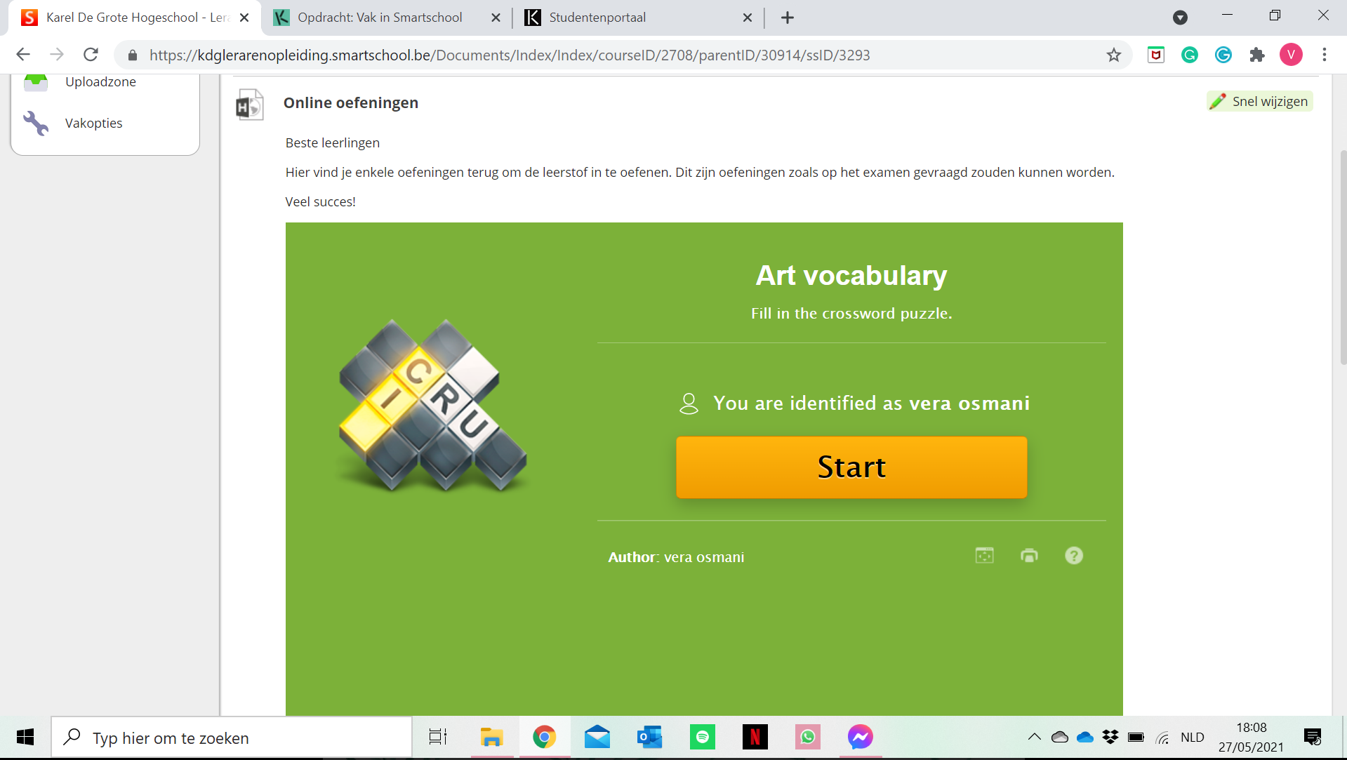 ingesloten oefeningen